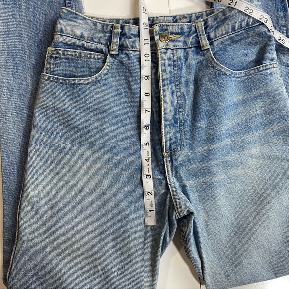 George Marciano For Guess Vintage 80’/90’s Retro Ultra Hi/Rise Zip Ankle Jeans - Picture 12 of 16